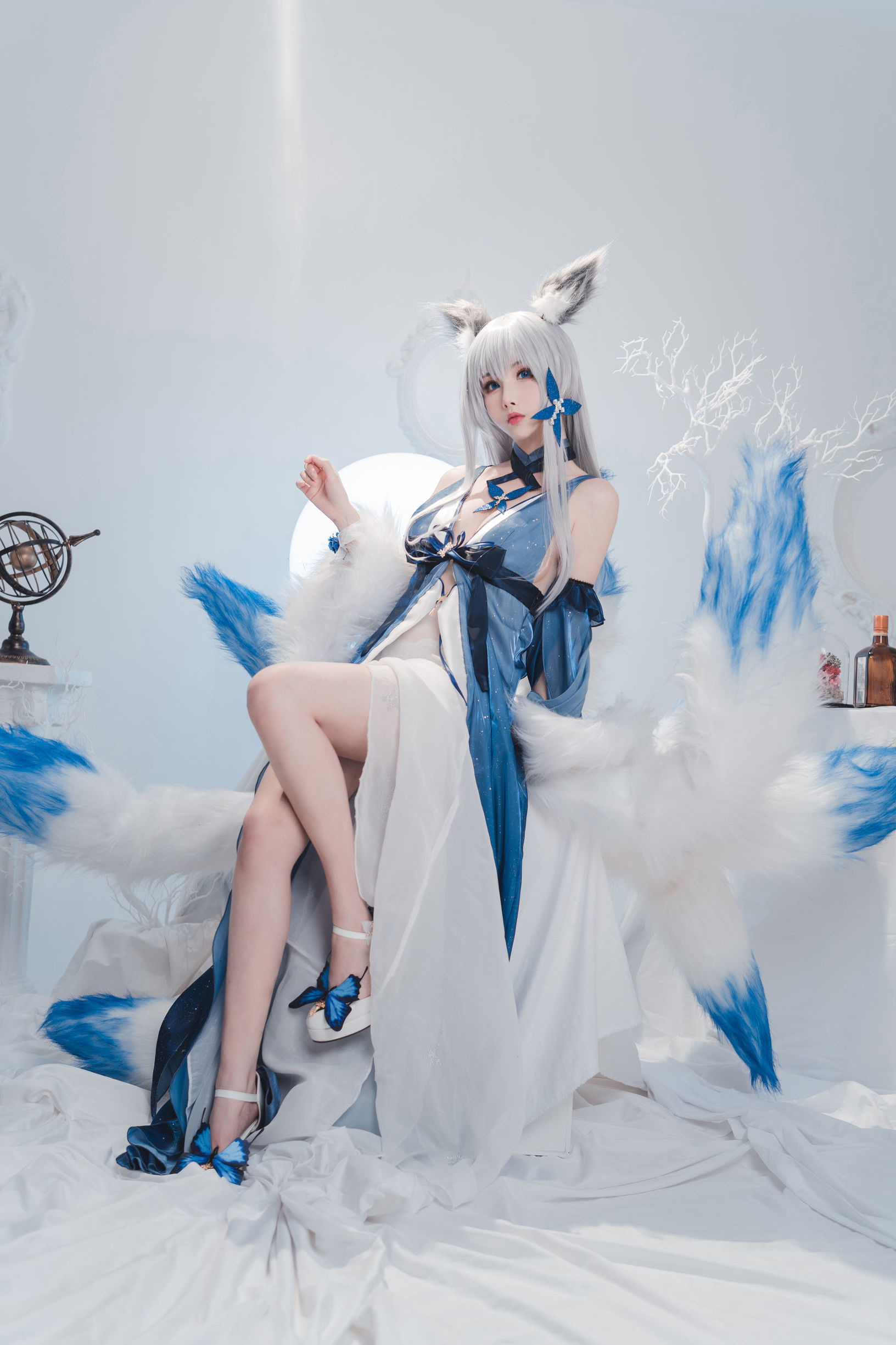 [网红COSER]COS福利rioko凉凉子信浓礼服插图2